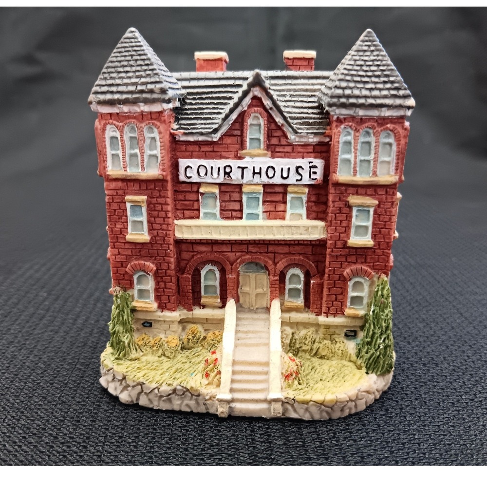 Liberty Falls Courthouse AH39 Americana Collection Vintage 1993 Miniature Boxed